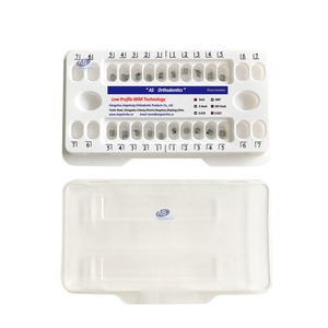 Staffe metalliche ortodontiche Mim dentali con denti raddrizzare 345 ganci - Product Image 5