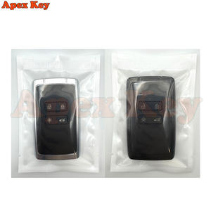 Remplacement pour Megane IV Espace 5 Scenic DUSTER CUPTUR KOLEOS Coque de clé de voiture à distance rabattable 4 boutons ABS Noir - Product Image 4