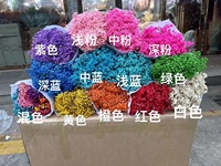 120g Vente en Gros Usine de Fleurs Séchées Naturelles Stabilisées Gypsophile Souffle de Bébé, Bouquet Floral pour Mariage Fête des Mères Noël
