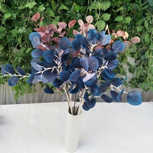 Long Artificial Eucalyptus Garland Silver <strong>Dollar</strong> Leaves Fake Green Tree Branches for Centerpiece - Product Image 3