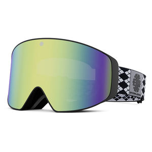 משקפי סקי וסנובורד HUBO HB-197D יוקרתיים, סט עם עדשות PC נגד אדים, עדשה מגנטית מתחלפת, לגברים, נשים ומבוגרים - Product Image 2