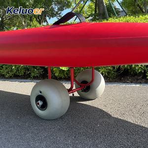 <span class=keywords><strong>Chariot</strong></span> de transport pour bateau océanique, canoë, <span class=keywords><strong>kayak</strong></span>, paddle board, en aluminium avec roues gonflables pour la plage - Product Image 5