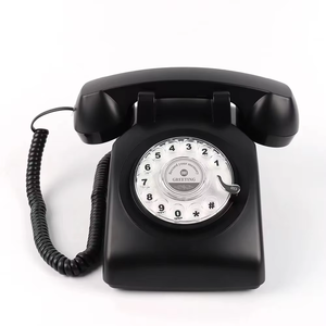 Wedding Trend rotativo Retro <span class=keywords><strong>telefono</strong></span> Vintage antico <span class=keywords><strong>telefono</strong></span> Audio messaggio <span class=keywords><strong>libro</strong></span> per <span class=keywords><strong>la</strong></span> festa di nozze - Product Image 6