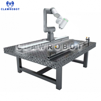 Brazo Robótico Colaborativo CLAWROBOT de 6 Ejes, 5 kg de Fuerza, Motor con Caja de Engranajes y Rodamientos, Alcance de 950 mm, Capacidad de Carga de 15 kg, Aleación de Acero Inoxidable