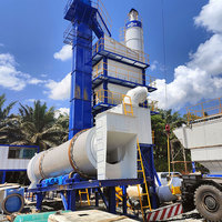 Usine de mélange d'asphalte entièrement automatique 120 TPH Usine de prémélange d'asphalte ALQ120 en Malaisie