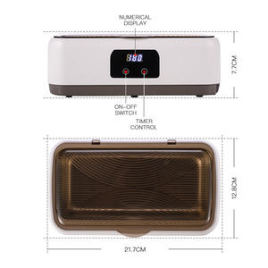 Nuovo 750ml pulitore ad ultrasuoni 47KHZ ad alta frequenza di vibrazione gioielli occhiali per gli occhi di temporizzazione per orologi gioielli strumento di trucco - Product Image 5