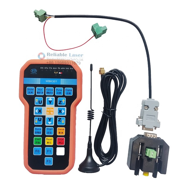 Remote Wireless Control Handle Serial Button Remote Control for Ruida Controller