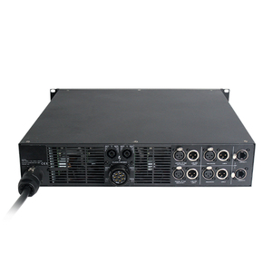 Amplificador de Potencia de Alta Gama Clase D de 4 Canales DFM, 4x1800w, Biblioteca de Presets Integrada, A-12x1 DFM, Amplificador de Potencia de 4 Canales - Product Image 5