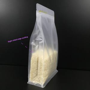 Bolsa de Embalaje de Alimentos con Cierre Hermético de 8 Lados, Esmerilada, Autosellable, a Prueba de Humedad, para Harina de <span class=keywords><strong>Arroz</strong></span> y Medicina China - Product Image 3