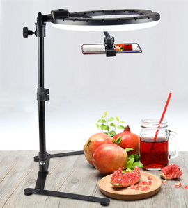 Chân Đế Chụp Ảnh Bằng Sắt Mini, Giá Để Điện Thoại Điều Chỉnh Được, Chân Đế Điện Thoại Đơn Sắc, Có Thể Điều Chỉnh, Màu Đen - Product Image 2