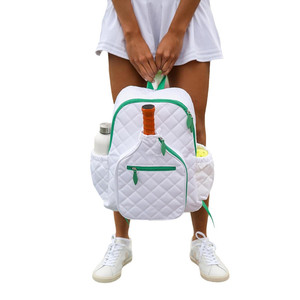 Nouveauté : Sac de sport matelassé tendance pour entraînement, idéal pour le badminton, le pickleball, et le tennis – Sac à dos pour raquettes pour femmes - Product Image 5