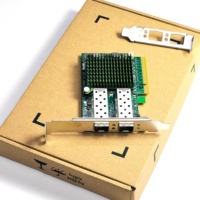 Tarjeta controladora de red Intel 10GbE 82599, Chip SFP + simple/dual, original, 2, 1, 2, 2, 1, 2, 2, 1, 2, 2