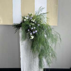 Frais <span class=keywords><strong>Lu</strong></span> <span class=keywords><strong>Xun</strong></span> herbe intérieur aménagement paysager mariage fleur Arrangement Thanksgiving noël nouvel an soie plastique naturel réel toucher - Product Image 1