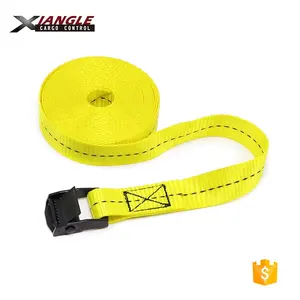 Direct Factory 1 Inch 25mm 250kgs Cargo Control Lashing Straps Belt Cam Buckle Tie Down With Cam Lock Buckle