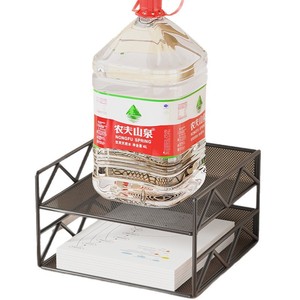 Desktop Office Organizer A4 Paper File <b>Shelf</b> Multi Tiered Storage Rack For Documents Stationery Books <b>Desk</b> Organization - Product Image 4