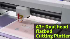 Prix d'usine bon marché Machine à feuilles Traceur de découpe de carton à caméra CCD à plat - Product Image 2