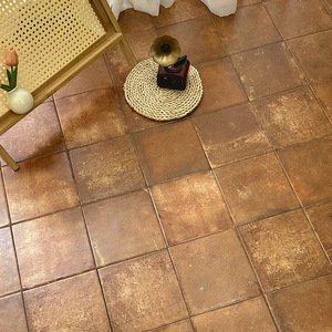 Carreaux de sol en céramique de style vintage en pierre <span class=keywords><strong>calcaire</strong></span> mate Wabi-Sabi antidérapants 200x200mm pour salle de bain, balcon, terrasse, garantie 5 ans - Product Image 3