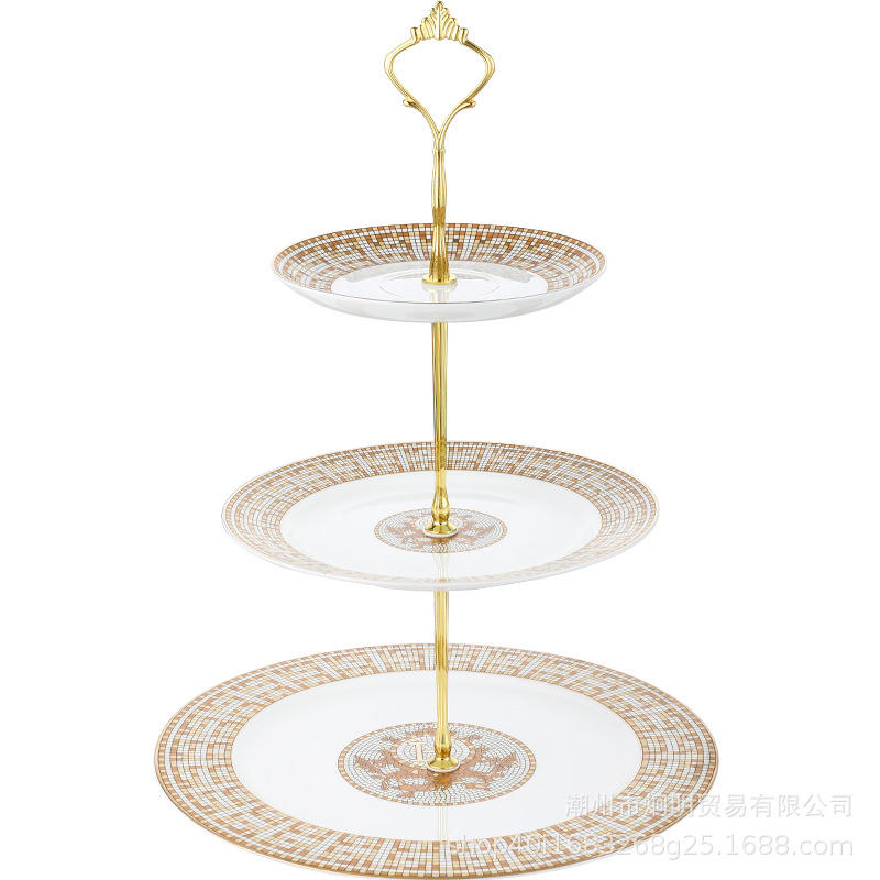 Three-layer pastry dish