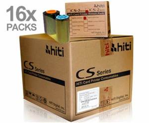 100% Original <span class=keywords><strong>Hiti</strong></span> <span class=keywords><strong>CS200e</strong></span> เครื่องพิมพ์บัตร PVC เต็มแผง YMCKO สีริบบิ้น - Product Image 1