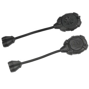 NE Princeton <span class=keywords><strong>Tec</strong></span> mpls 2 màu đen ánh sáng màu đỏ đêm ne05009 chiến thuật Mũ bảo hiểm Đèn pin 500g 2xcr2016 Pin - Product Image 6