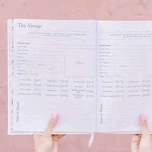 Labon Bruiloft Planner & Journal Organisator-Hardcover Aandenken-Engagement Gift Set Voor Bruid Om
