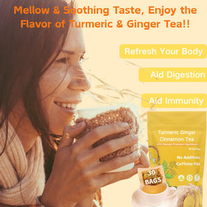 <span class=keywords><strong>Ekon</strong></span> Natural Premium - Bolsitas de Té de Cúrcuma, Jengibre y Canela, 30 Unidades - Product Image 2