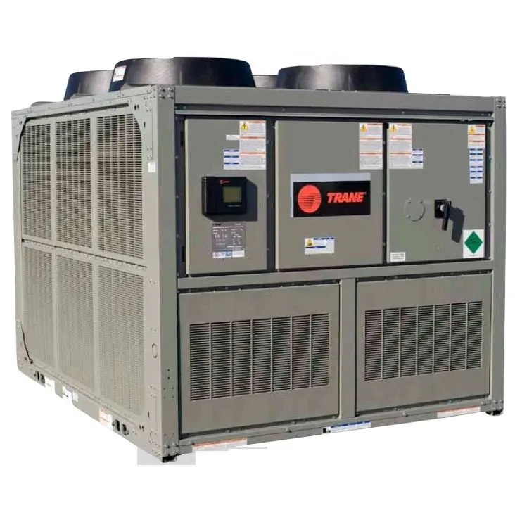 Trane-enfriador de desplazamiento refrigerado por aire, modelo CGAM, 20-130 toneladas, enfriador de agua