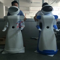 Coque de serveur Robot en plastique ABS, chauffante et personnalisée, usine, Restaurant