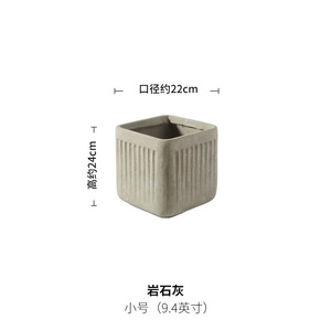 Pot <span class=keywords><strong>de</strong></span> fleurs extra large au design nordique pour plantes serpentines, idéal pour la décoration extérieure, <span class=keywords><strong>salon</strong></span>, balcon, bureau, cour. - Product Image 6
