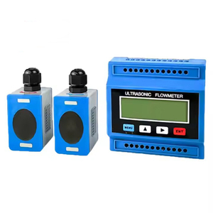 Fmu loạt kỹ thuật số không xâm lấn siêu âm <span class=keywords><strong>Flow</strong></span> <span class=keywords><strong>Meter</strong></span> xách tay thép không gỉ Inline dầu nước hóa chất chèn kẹp chủ đề - Product Image 5