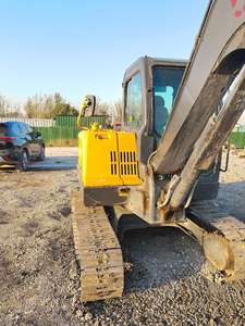 Excavadora de ruedas Volvo EC55 Original de segunda mano 5,5 Ton 0.2m3 Cubo 90% Nuevo Estado - Product Image 4