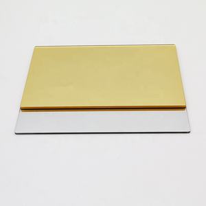 人気のゴールドシルバーローズゴールド1mm 2mm 3mm 48x96 ''プレキシガラスアクリルミラーシート - Product Image 3