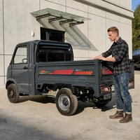 Camionnette électrique à un seul siège EEC, véhicule utilitaire léger à chargement ouvert, pour transport rural et urbain