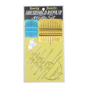 Juego de <span class=keywords><strong>Agujas</strong></span> de <span class=keywords><strong>Coser</strong></span> Multifuncionales Personalizadas <span class=keywords><strong>para</strong></span> Reparaciones del Hogar, <span class=keywords><strong>para</strong></span> <span class=keywords><strong>Coser</strong></span> <span class=keywords><strong>Bolsas</strong></span> y Sacos - Product Image 6