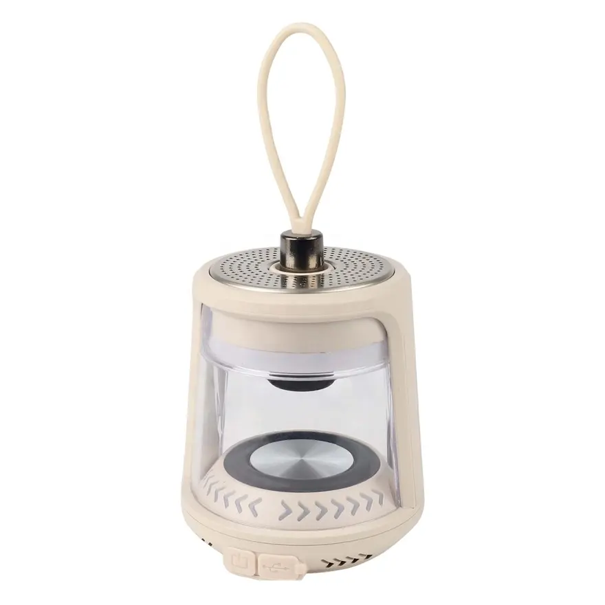 New Outdoor Audio RGB Decoration Waterproof Magnet Mini Lantern LED Rechargeable Camping Light Lamp