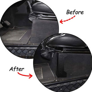 Base de asiento delantero y trasero para Land Rover Defender, accesorios de coche de acero inoxidable, anticolisión, esquina, 110, 130, 2004-18 - Product Image 3