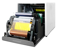 Nouvelle imprimante photo compacte automatique pour cabine, machine d'impression couleur par sublimation thermique pour portraits, sans fil, Wi-Fi, USB, impression continue