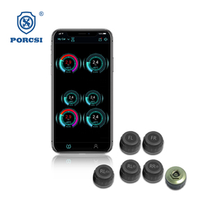 Bluetooth tpms sans fil BLE système de surveillance de la pression des pneus prise en charge <span class=keywords><strong>moto</strong></span>, voitures TPMS BLE 5.0 capteur - Product Image 3