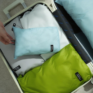 Sacs de rangement de voyage en coton, organisateur de vêtements rectangulaire imperméable pour voyage, trousse de toilette, sac de rangement pour bagages - Product Image 5