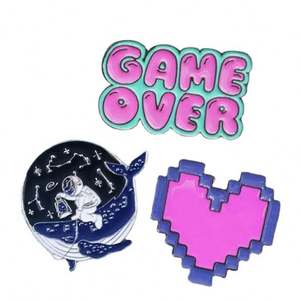 Pin de Solapa Personalizado de Metal con Diseño de Anime, Fabricante de Pines de Esmalte Duro y Suave, Diseña el Tuyo Propio - Product Image 6