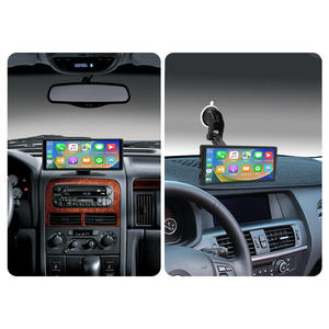 10.26 pouces Portable autoradio sans fil CarPlay Android Auto écran tactile caméra de recul GPS Navigation 1 an <span class=keywords><strong>carte</strong></span> du monde entier - Product Image 6