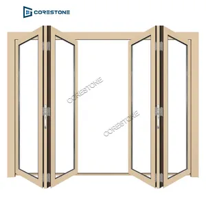 Exterior Aluminium Swing Sliding Turn Door Stacking Door Panoramic Patio Door