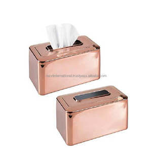 กล่องกระดาษทิชชูโบราณทองแดง - Product Image 6