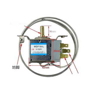 Termostato para Refrigerador Saikequan Wdf16a L, 250V 15A, Longitud de Sonda de 70 cm, Interruptor de Control de Temperatura Universal - Product Image 2