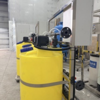 Stations de refroidissement de conteneurs refroidis par eau personnalisées DYF pour centres de données industriels, connectées en réseau, contrôlées par PLC, 40000 kg