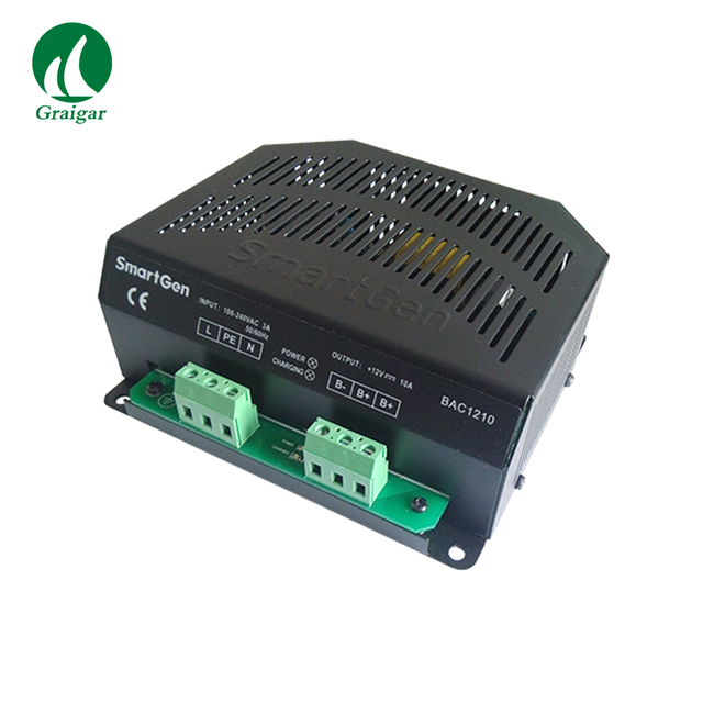 Smartgen BAC1210 Floating Charger Two-stage Charge 12V 10A Generator Battery Charger