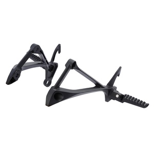 Reposapiés trasero de XF-084-MB para motocicleta <span class=keywords><strong>Kawasaki</strong></span>, estriberas compatibles con los modelos <span class=keywords><strong>Ninja</strong></span> ZX10R y ZX1000 años 2011 a 14 - Product Image 4
