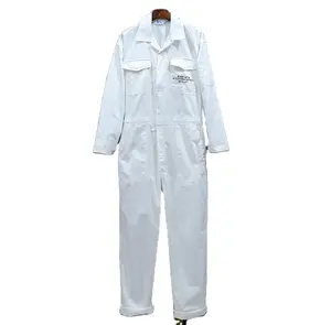 White Painter Pants Dressing Coverall Working Uniform Waterproof