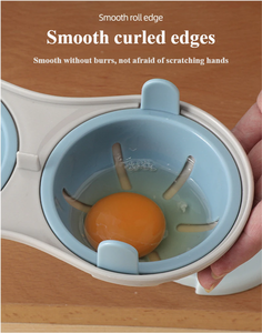 Appareil <span class=keywords><strong>pour</strong></span> petit-déjeuner sain - Poêlon à œufs à <span class=keywords><strong>micro</strong></span>-ondes, parfait <span class=keywords><strong>pour</strong></span> les familles occupées, le bureau, les enfants, outil de cuisson rapide et sans huile - Product Image 4