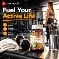 Complément Alimentaire Multivitaminé OEM en Capsules pour Hommes et Femmes – Vitamines et Minéraux Complets pour le Soutien Immunitaire, l'Énergie et la Santé Osseuse